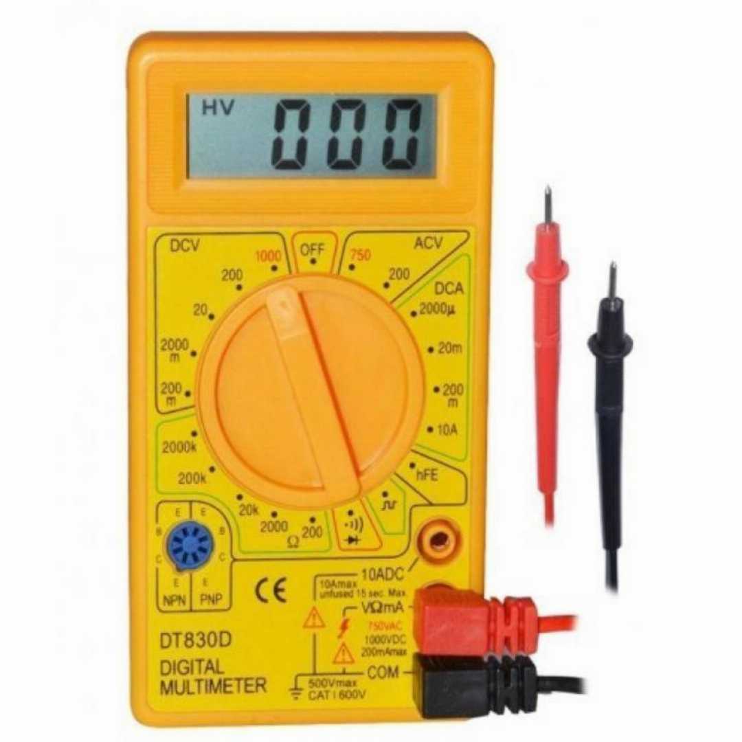 Digital,Multimeter,,Handheld,Digital,Multimeter,LCD,Backlight,Portable,AC/DC,Ammeter,Voltmeter,Ohm,Voltage,Tester,Meter,Multimeter,with,Wire