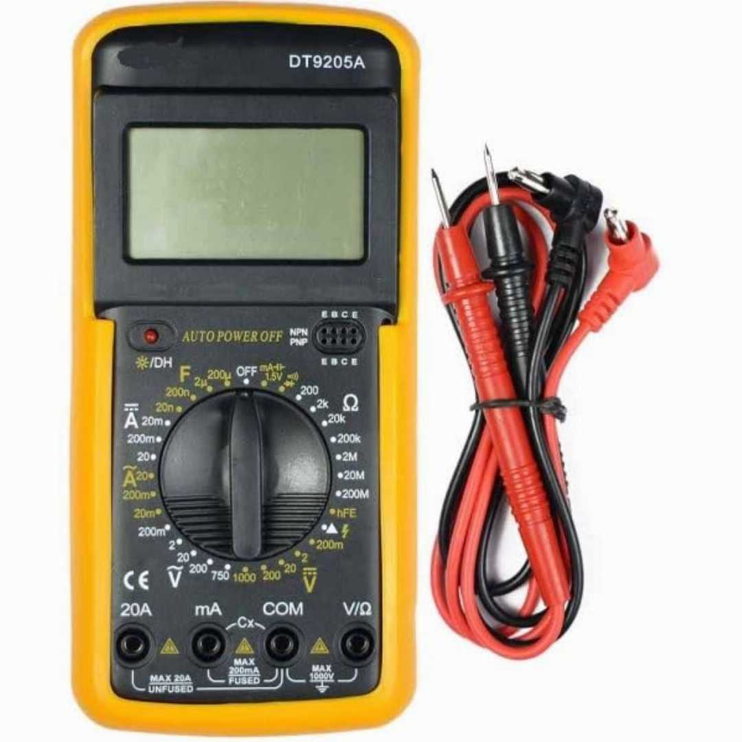Digital,Multimeter,,Handheld,Digital,Multimeter,LCD,Backlight,Portable,AC/DC,Ammeter,Voltmeter,Ohm,Voltage,Tester,Meter,Multimeter,with,Wire