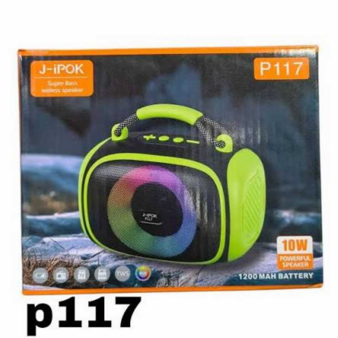 ​J-iPOK,P117,10W,Portable,Wireless,Bluetooth,Speaker